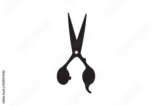 Hair Accessories Silhouette Vector
Vector Set Of Hairdressing Accessories
barbershop icons isolated on white background. 12 Barbershop and haircuts salon design elements. Vector design
