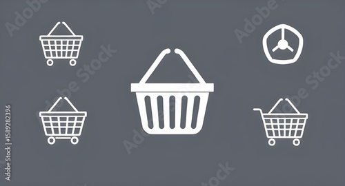 retail checkout icon, sales cart icon, commerce trolley icon, goods cart icon, fast shopping icon, cart outline icon, flat shopping cart icon, store purchase icon, payment cart icon, supermarket troll