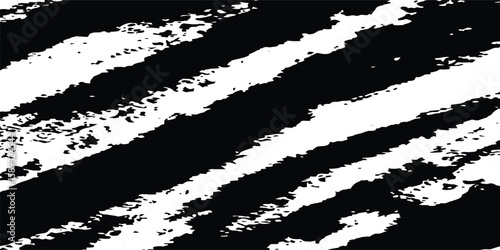Rough Black Vector Brush Stroke Texture – Hand Drawn Ink Splatter Background for Grunge Abstract Design and Dirty Art Projects