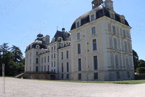 royal palace in Cheverny, France