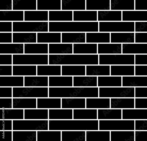 brick wall background. wall icon. 