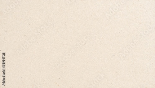 Close Up of Beige Eco-Friendly Paper Texture with Raw Material Look and Subtle Grain