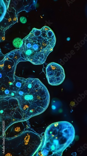 Fluorescent Microscopy of Cells and Microorganisms