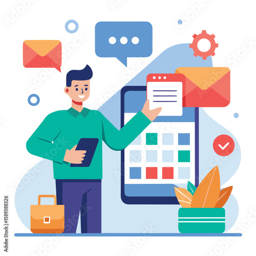Intelligent Virtual Assistant Managing Calendar And Daily Scheduling
