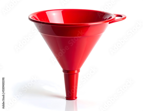 Kitchen Funnel on White Background