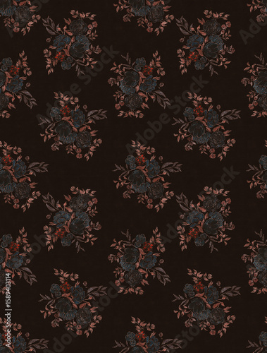 indian top  printed fabric allover 