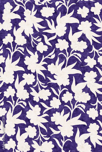 indian top  printed fabric allover 