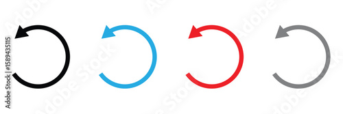 Refresh icon vector illustration. Reload sign and symbol. Update icon . EPS 10 . 