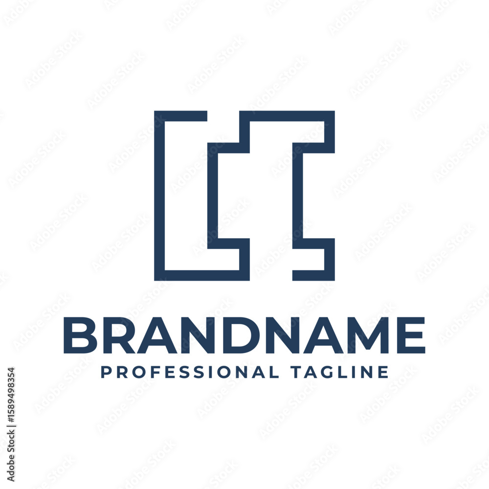 Obraz premium Letters CC Monogram Logo, suitable for any business