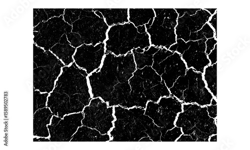 Lightening sky texture background, soil cracked vector background