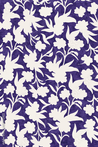 top and kurti design floral pattern