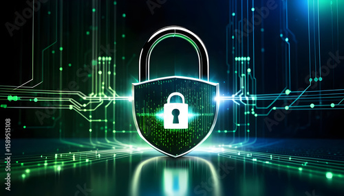 Futuristic Cyber Defense with Digital Shield