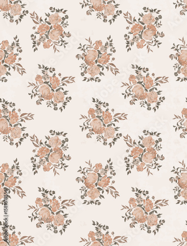 top and kurti design floral pattern