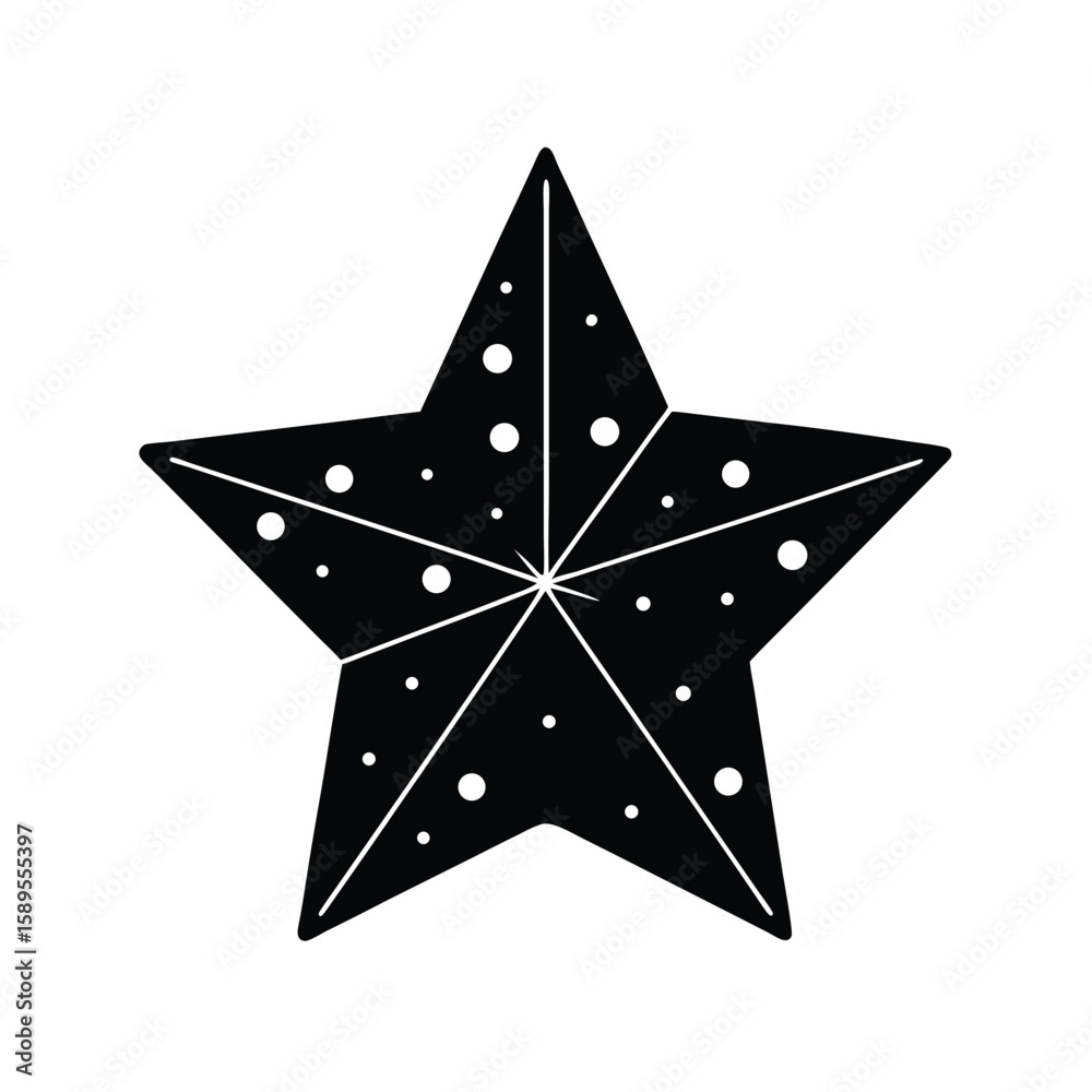 Obraz premium Star Map Icon Vector Illustration