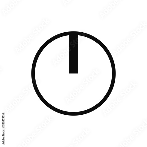 Architectural north arrow compass outline vector template