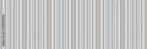 Inspiration fabric pattern vertical, ornamental textile texture background. Household stripe seamless lines vector in light gray and pastel colors.
