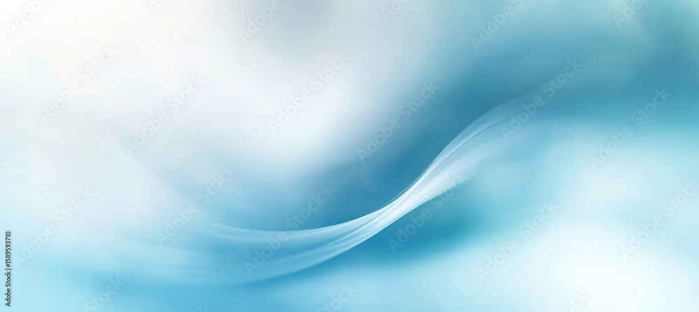 Light Blue Smooth Abstract Flowing Wave Pattern on White Gradient Background Light Blue Smooth Abstract Flowing Wave Pattern on White Gradient Background