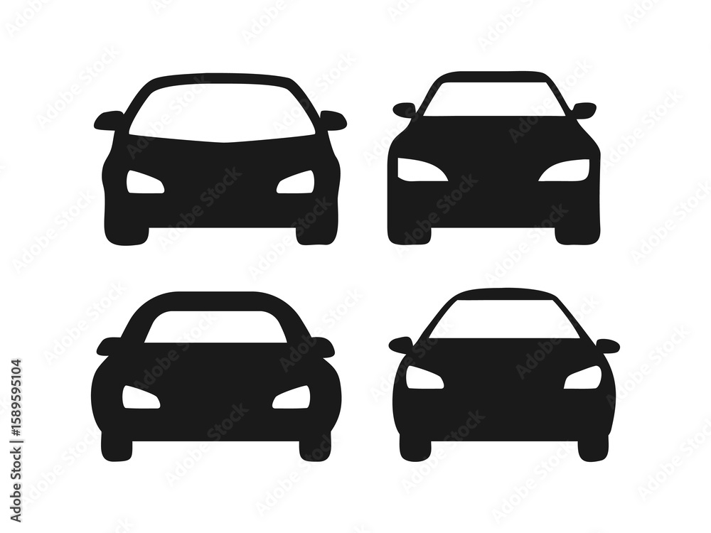 Fototapeta premium vector illustration of a car