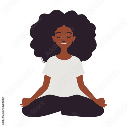 woman in yoga pose
