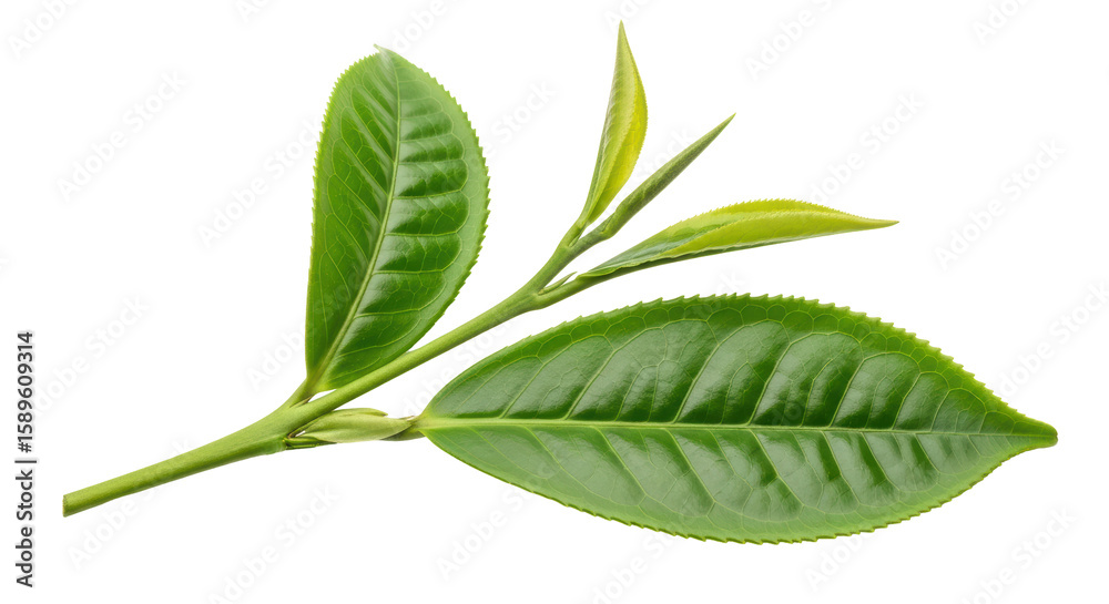 Obraz premium Isolated Tea Leaves