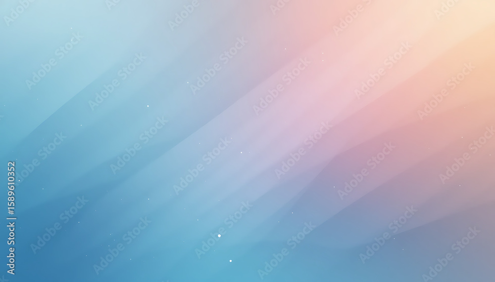 Obraz premium Pastel Dream: Soft Blurred Background with Subtle Light Effects AI Generated