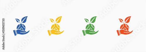 Environment Icon Set Color Multiple Style Collection