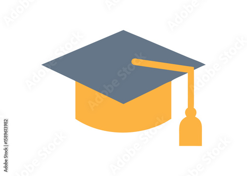 Graduation cap Vector illustration