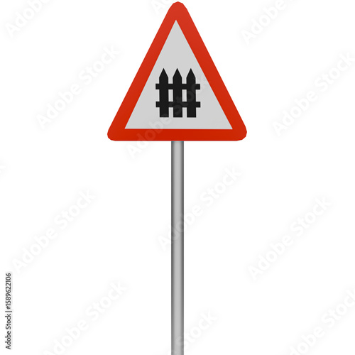 Obraz na plátně crossing, level crossing, level