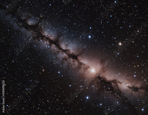 astronomical photograph of a dense glowing star cluster in space