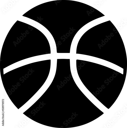 Basketball - High Quality Vector Logo - Vector illustration ideal for T-shirt graphic