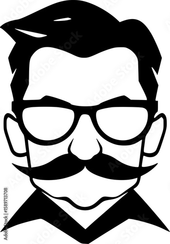Teacher | Minimalist and Simple Silhouette - Vector illustration