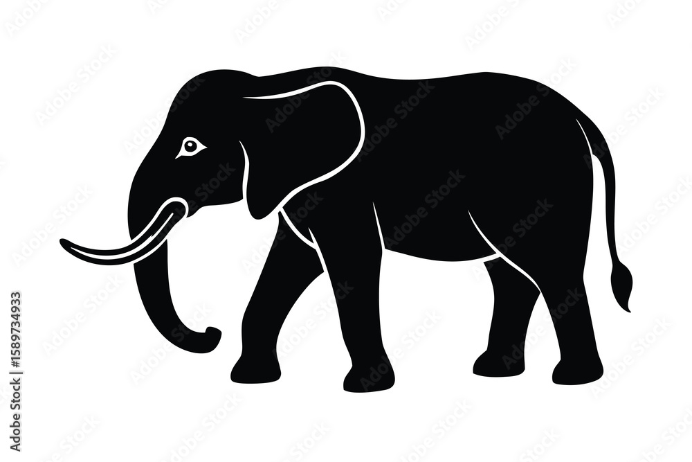 elephant vector icon elephant vector icon