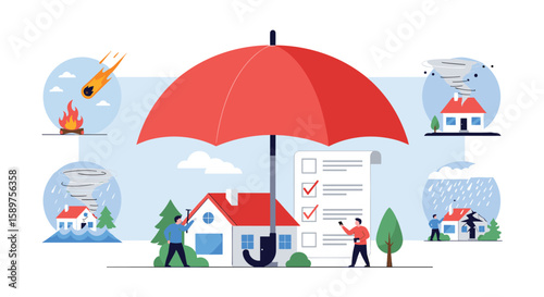 Understanding comprehensive home protection against natural disasters and unexpected events offering peace of mind for homeowners