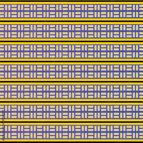 Seamless Abstract Geometric Stripe Pattern Background