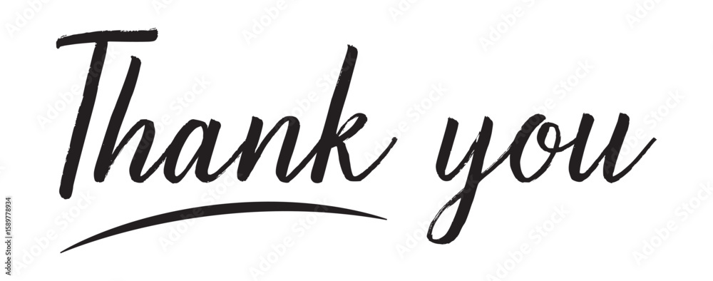 Φωτογραφία Thank you card, text or lettering