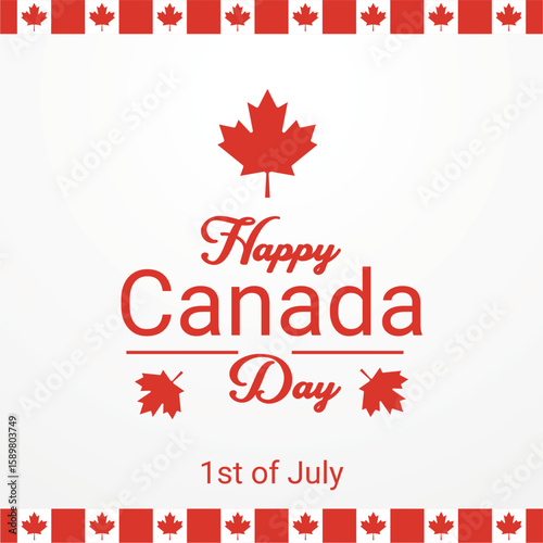  Canada Day Greeting Card