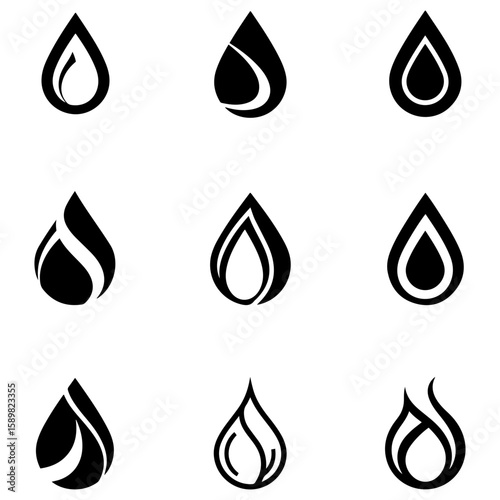 A pack of beautifully crafted silhouette icons for elegant and timeless branding and marketing materials