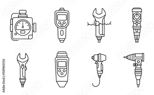 Measuring devices and tools measurement gauge
