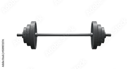 dumbbell isolated on white background