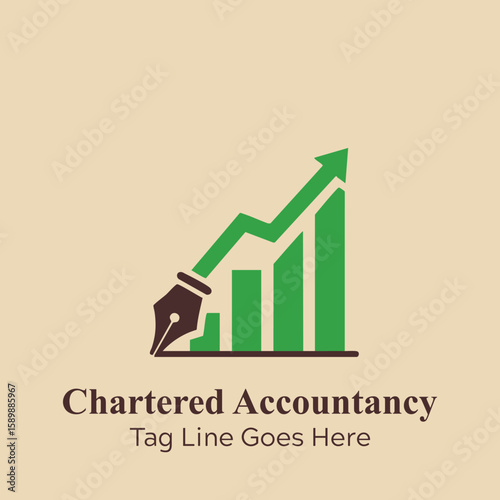 Chartered Accountant Growth Icon