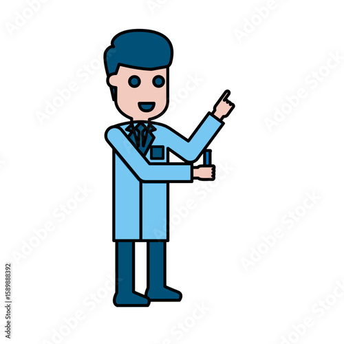 Illustration of Medical Technologist