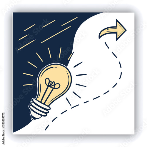 Glowing lightbulb held carefully in open hands radiating warmth and symbolizing a bright idea or inspiration.