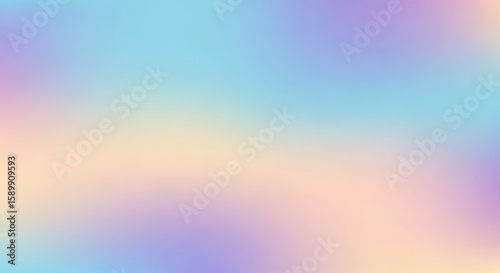 Abstract background with soft blurred pastel color gradient texture