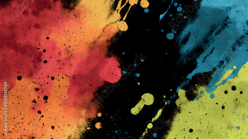 Abstract grunge background with a grainy texture and ink smudges abstract design art. ink smudge. Illustration