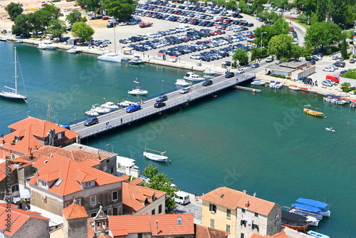 Fototapeta Naklejka Na Ścianę i Meble -  Cetina River, Omiš, Croatia, Europe