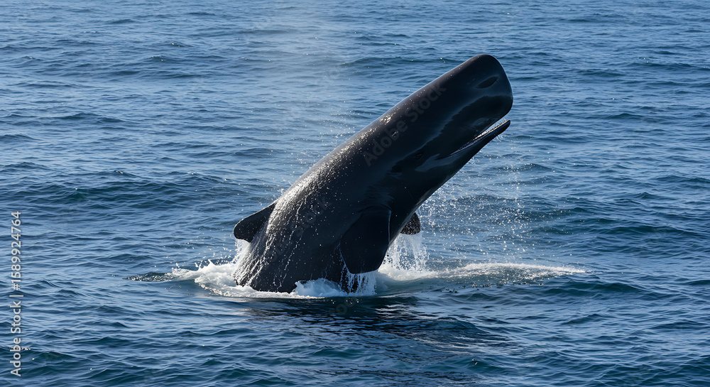 Fototapeta premium Humpback Whale – Breathtaking DSLR Ocean Wildlife Photography
