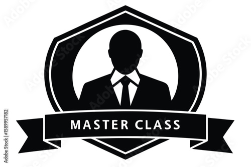 master class vector icon