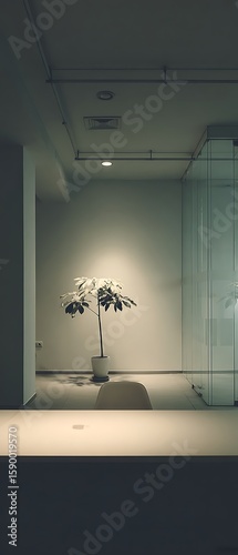 Golden Wheat Field with Trees Under a Blue Sky