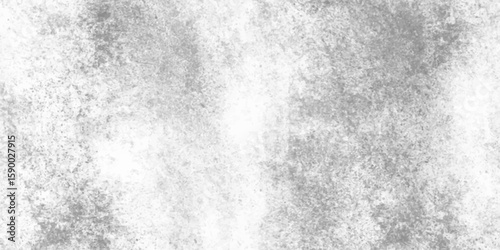 Silver watercolor painting textured design on white background. Paint leaks and Ombre effects.  Luxurious white marble texture, concrete wall white color for the background. cloudscape atmosphere