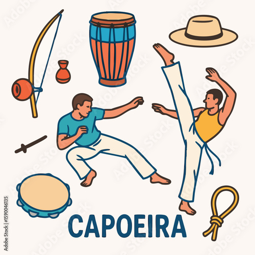 Expressão da Capoeira • Cultura em Movimento
Capoeira Expression • Culture in Motion